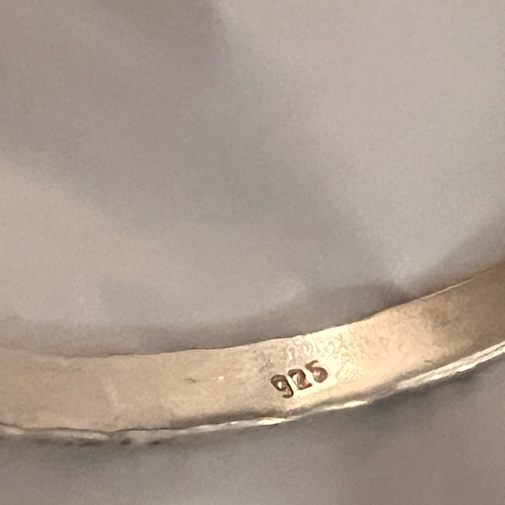 Silver Floral Open Cuff Bracelet - image 4